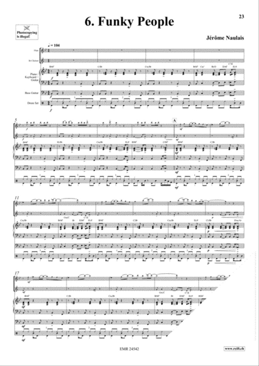 Play With Your Band Volume 2 Woodwind Ensemble scores gallery preview page 8