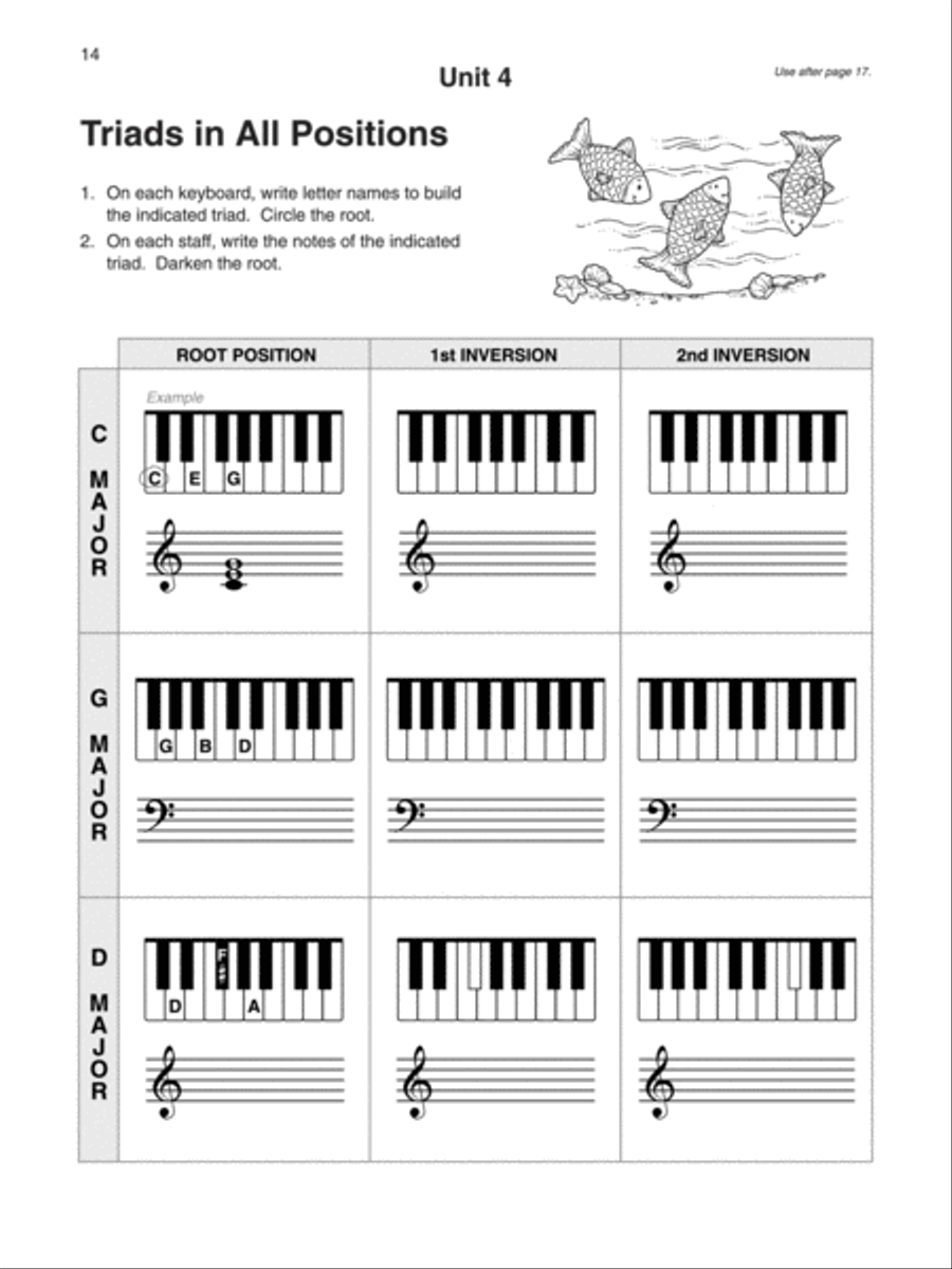 Alfred's Basic Piano Course Musical Concepts, Level 4 Piano Method scores gallery preview page 3
