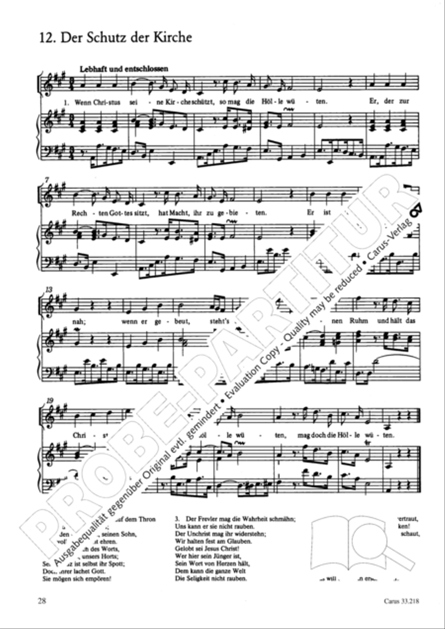 Geistliche Oden und Lieder (Gellert) Collection / Songbook scores gallery preview page 23