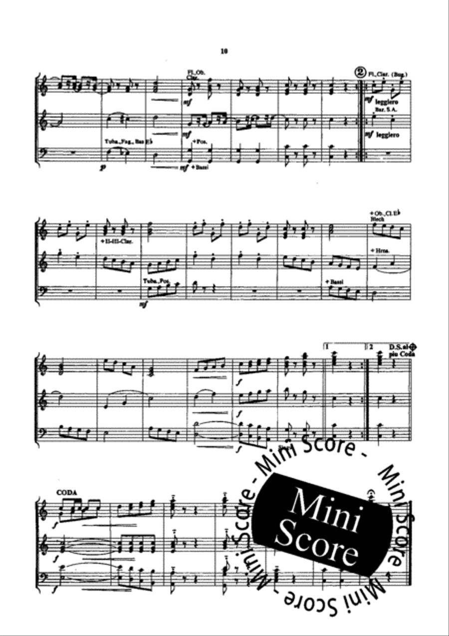 Tanze Aus Graubunden Concert Band scores gallery preview page 13