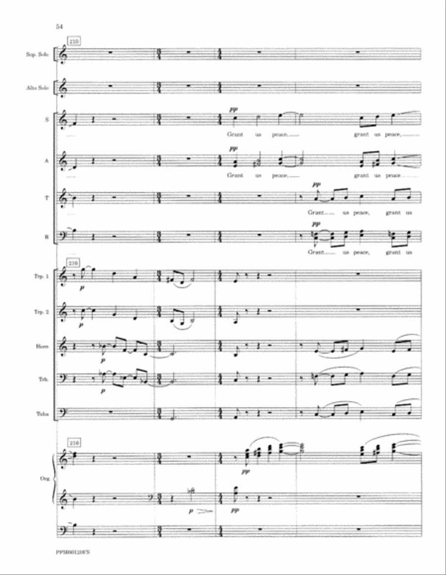 Transfiguration: An Ecumenical Mass - Full Score Divisi scores gallery preview page 57