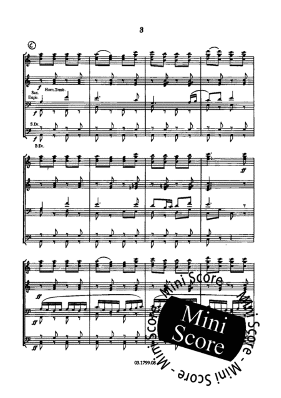 A Norwegian Christmas Overture Concert Band scores gallery preview page 7