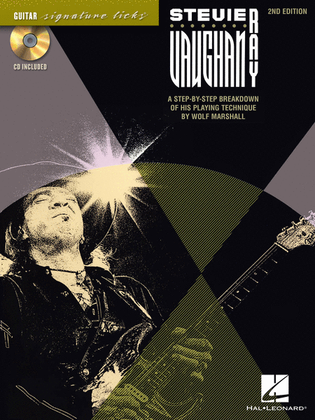 Book cover for Stevie Ray Vaughan - 2nd Edition