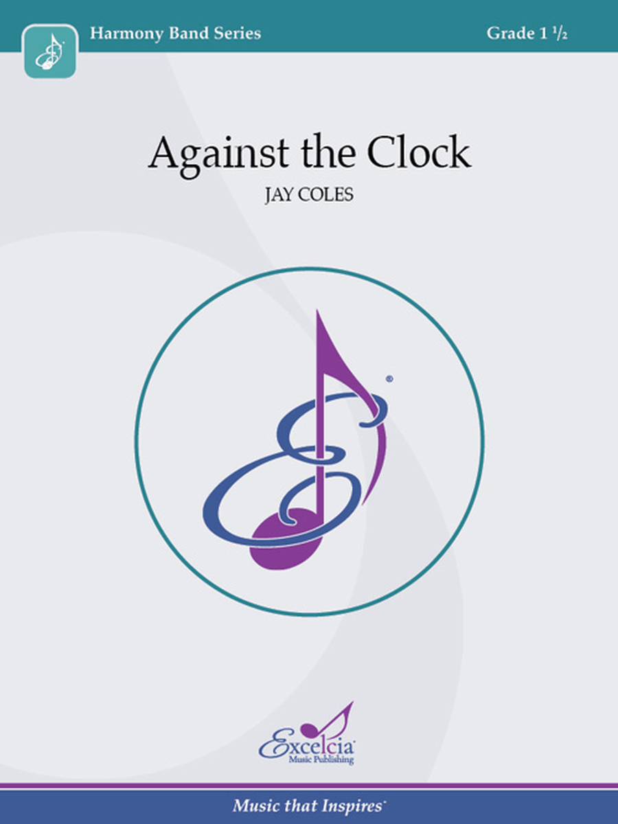 Against the Clock Concert Band scores gallery preview page 1