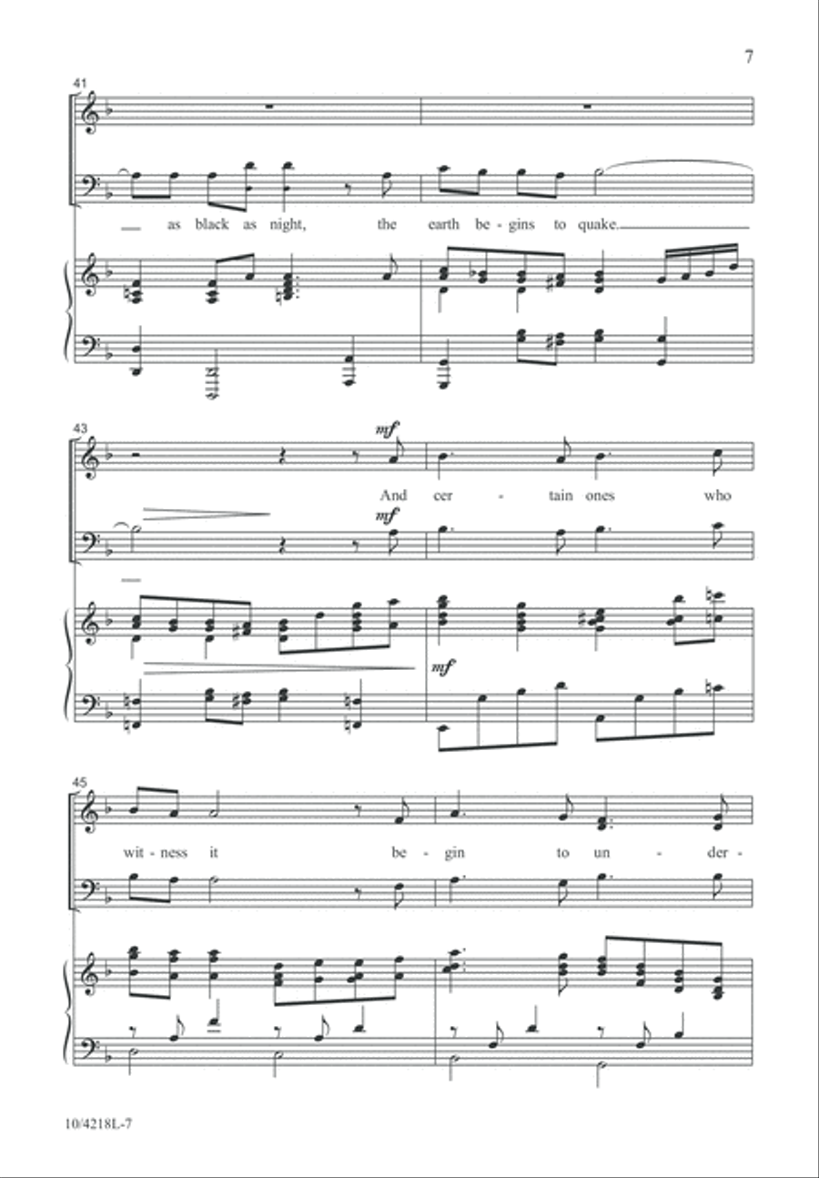 Behold the Lamb! 3-Part scores gallery preview page 8