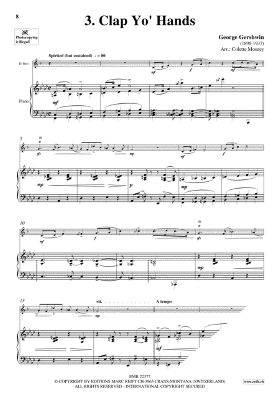 Gershwin 20 Greatest Hits Voice Solo scores gallery preview page 5