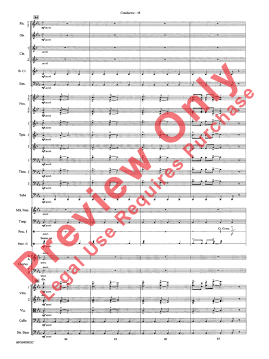 A Festival of Carols Full Orchestra scores gallery preview page 21