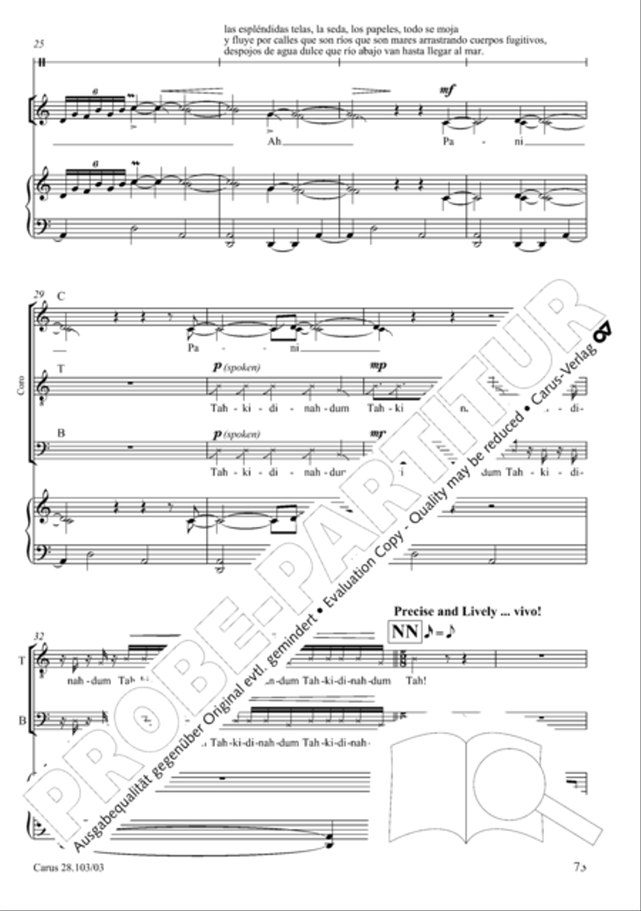 Water Water 4-Part scores gallery preview page 88