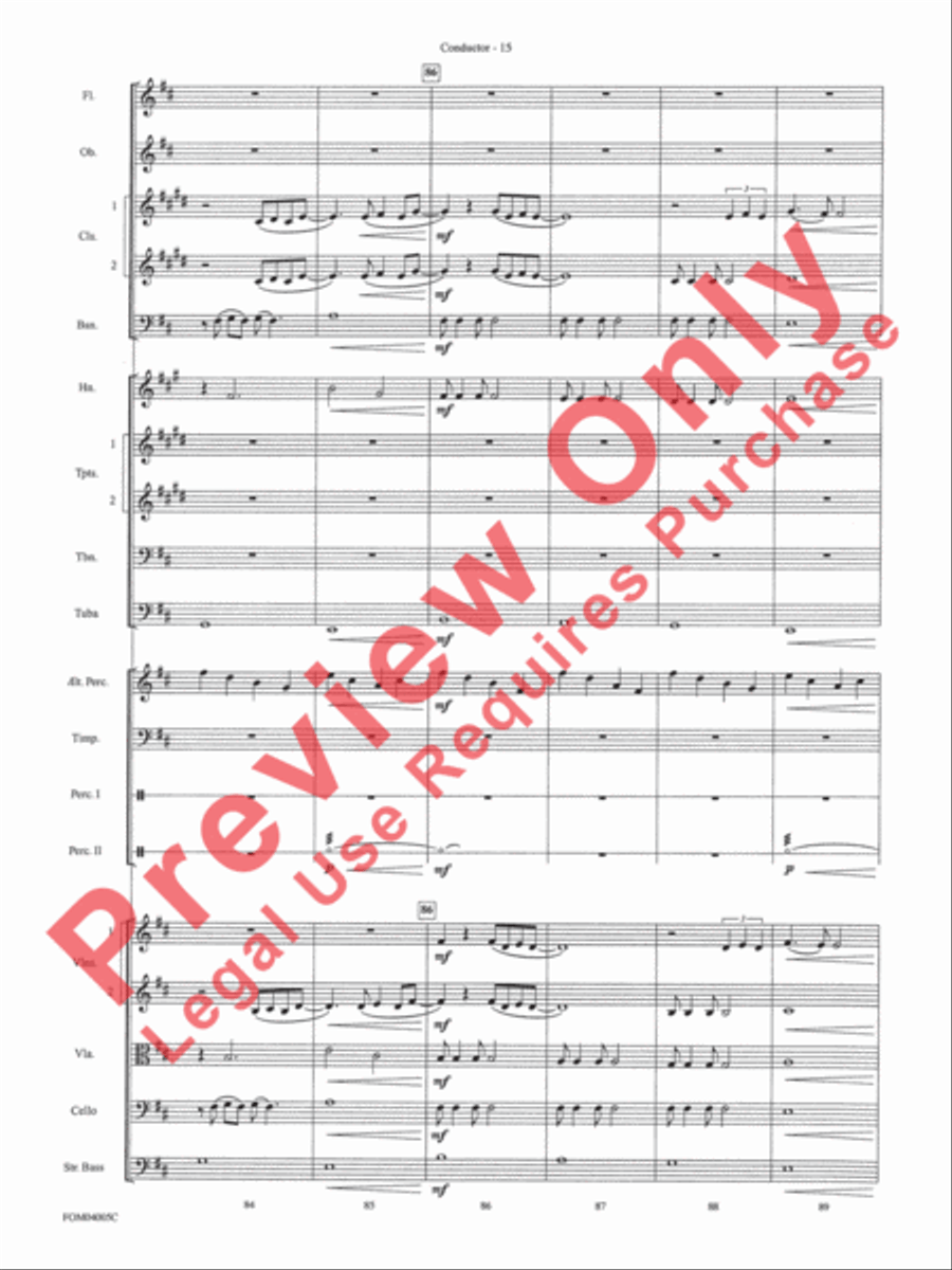 The Lord of the Rings: The Return of the King, Selections from Full Orchestra scores gallery preview page 17
