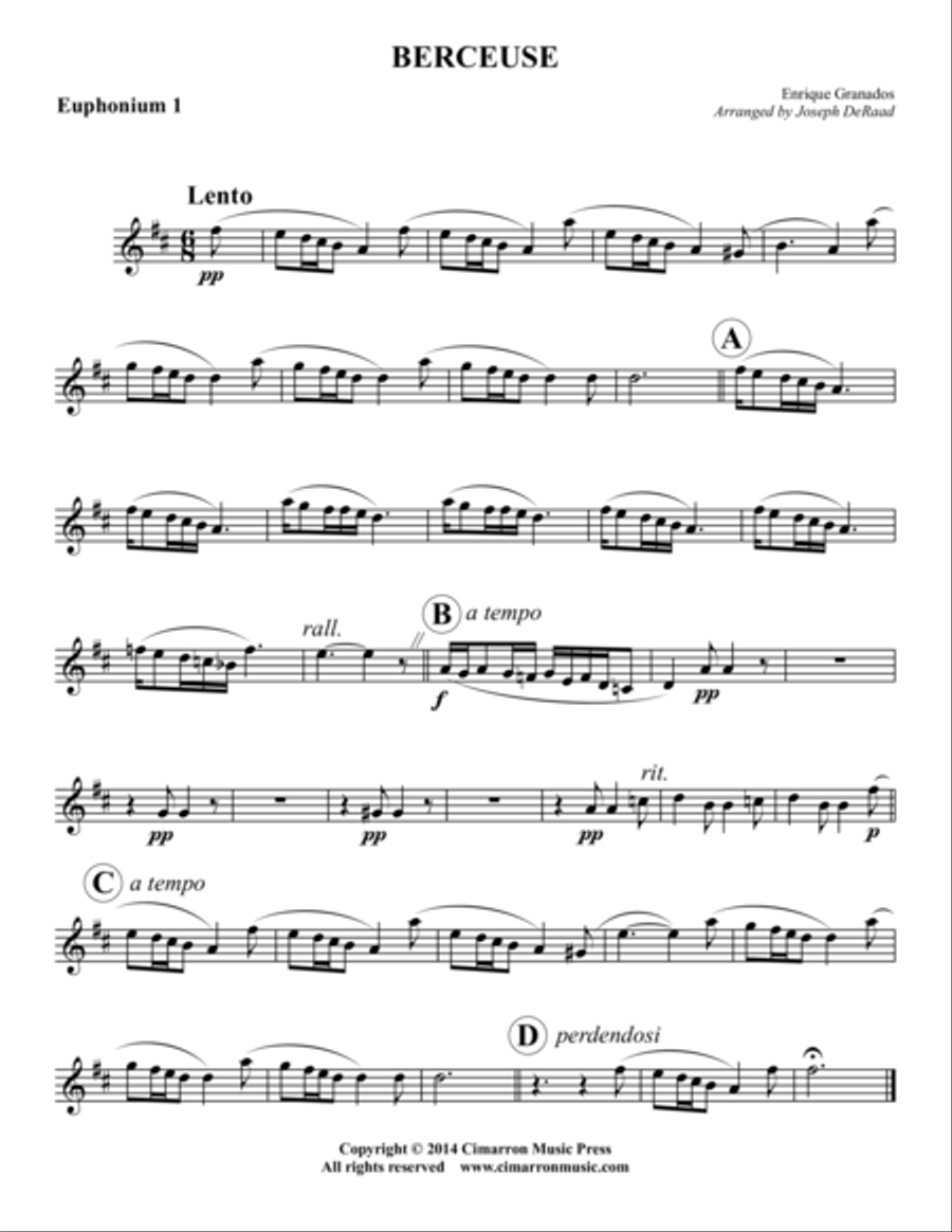 Berceuse EETT scores gallery preview page 4