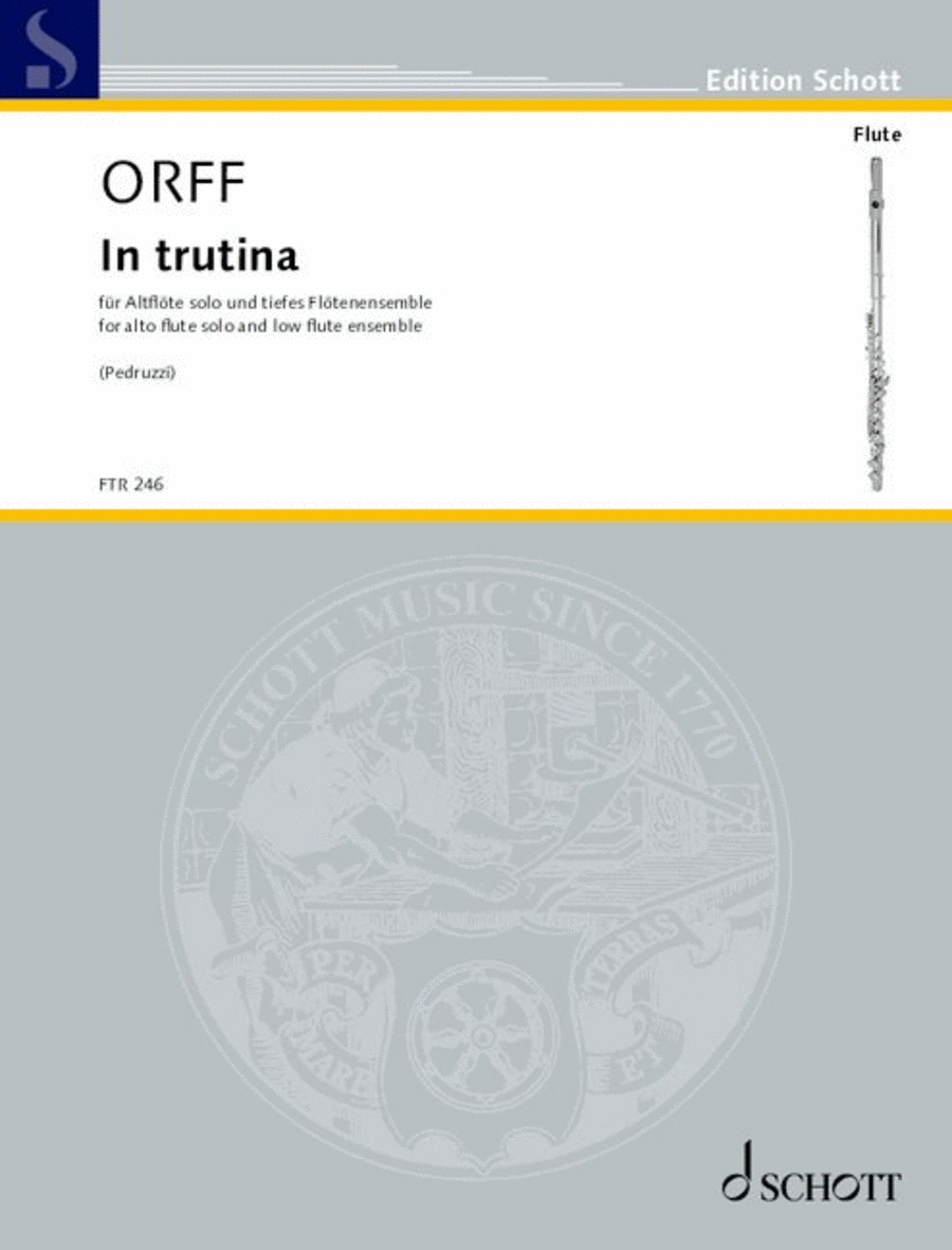 In trutina In trutina Flute Choir scores gallery preview page 1