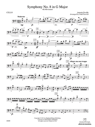 Symphony No. 8 in G Major: Cello