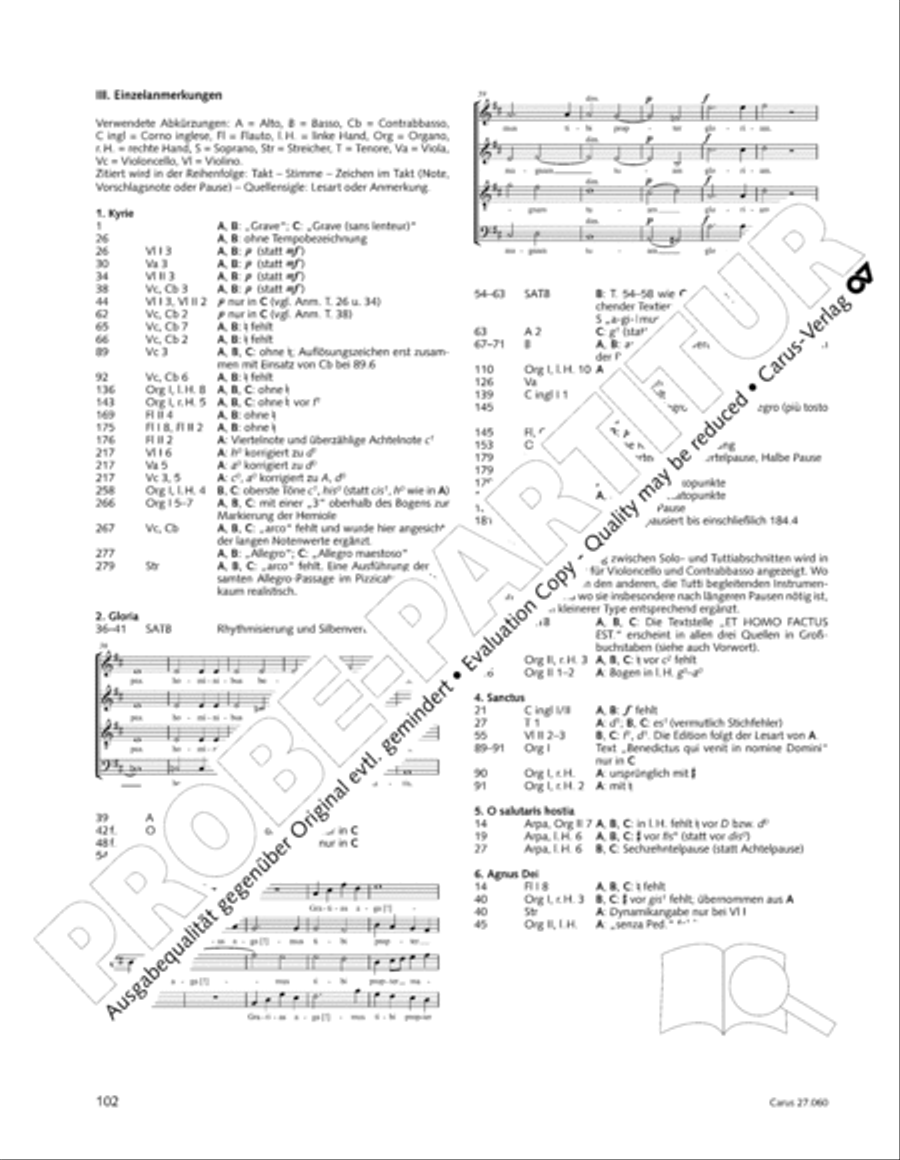 Messe a quatre voix 4-Part scores gallery preview page 113
