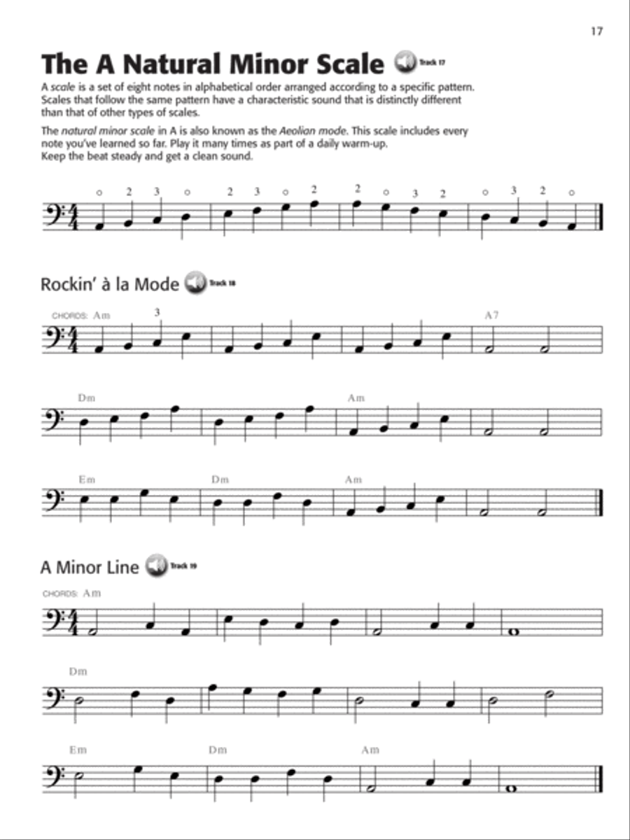 Alfred's Basic Bass Method, Book 1 Bass Guitar Tablature scores gallery preview page 5
