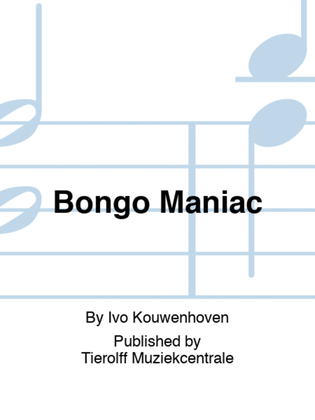 Book cover for Bongo Maniac