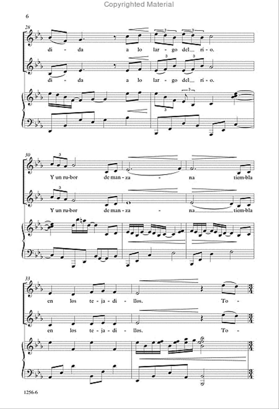 Los Cristales Turbios - SA Octavo SA scores gallery preview page 6