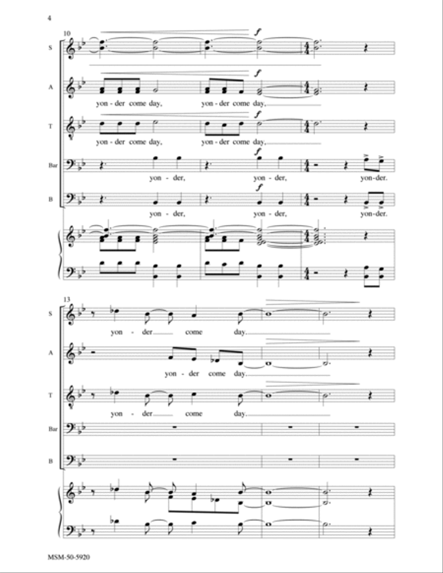 Yonder Come Day Divisi scores gallery preview page 3