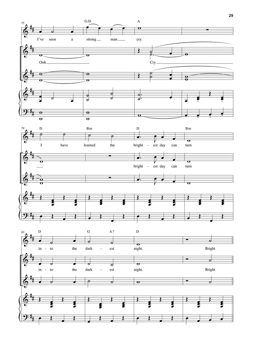 Bright Star Voice scores gallery preview page 6