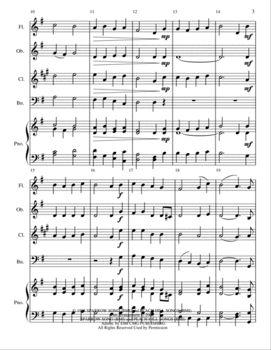 O Come All Ye Faithful O Come All Ye Faithful Woodwind Quartet scores gallery preview page 3