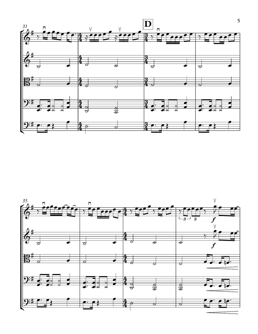 Take Me To Church String Orchestra scores gallery preview page 6
