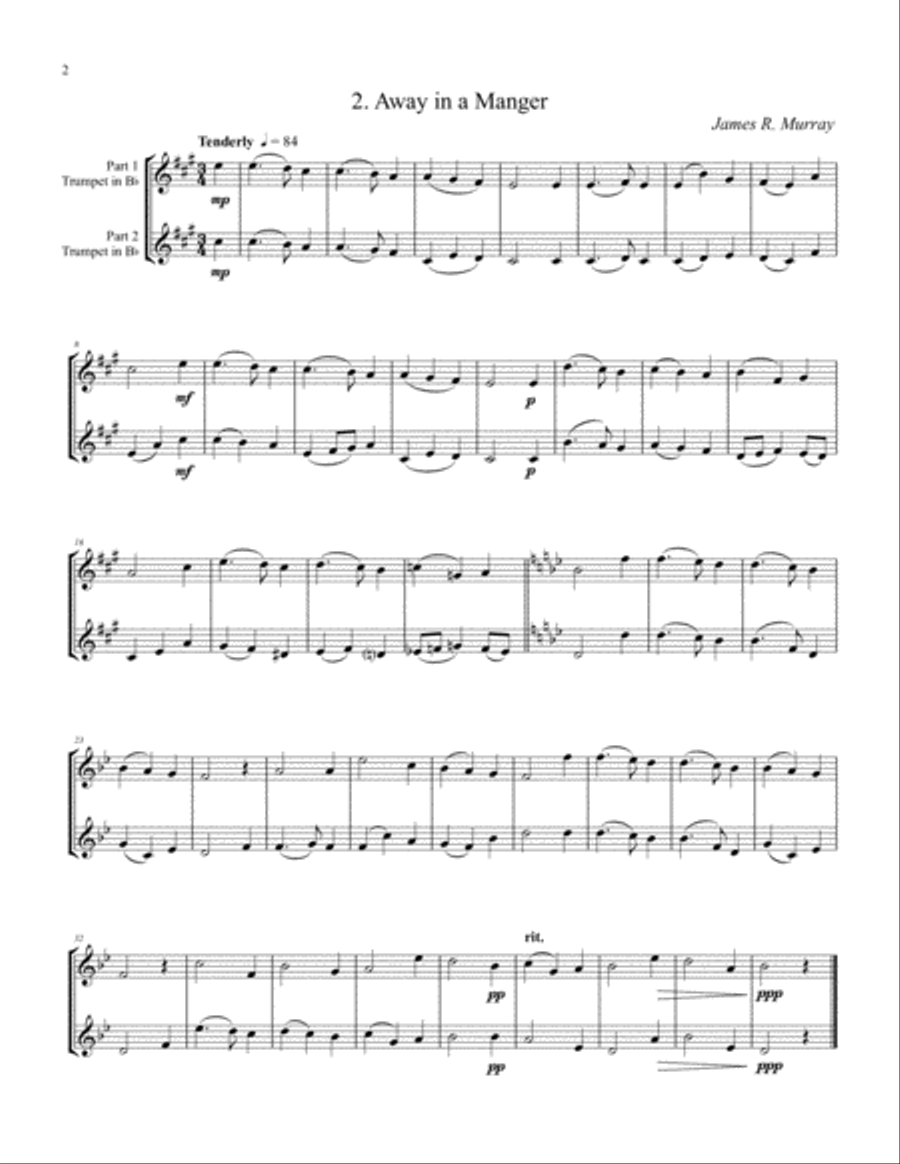 Christmas Duets Christmas Duets Brass Duet scores gallery preview page 3