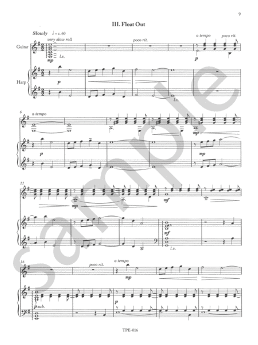 Hypnotized Harp scores gallery preview page 5