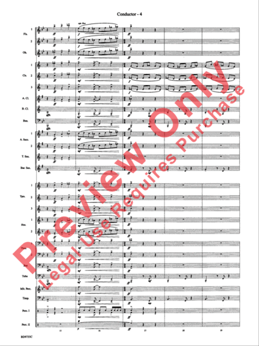 The Maelstrom The Maelstrom Concert Band scores gallery preview page 7