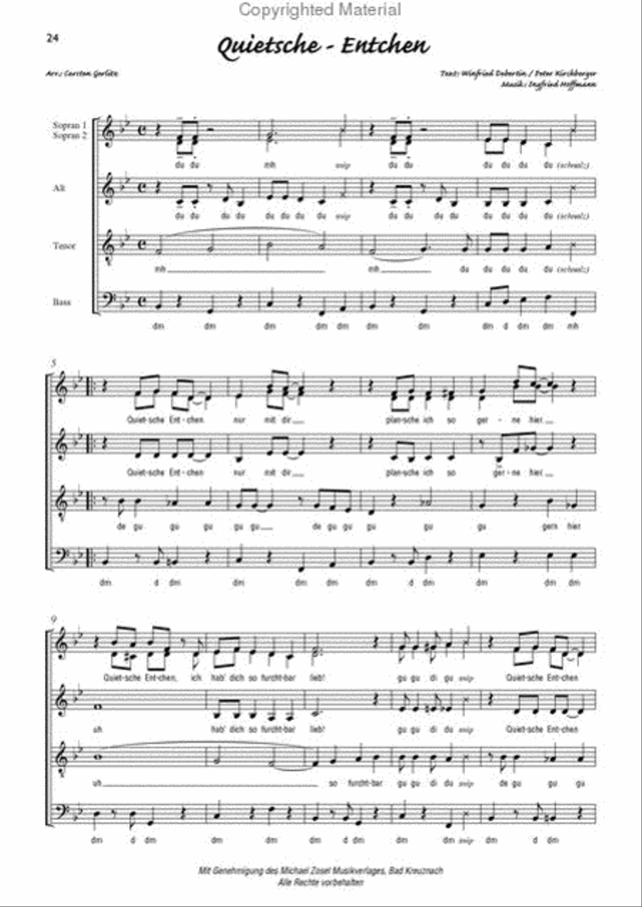 Kabinettstuckchen Kabinettstuckchen A Cappella scores gallery preview page 8