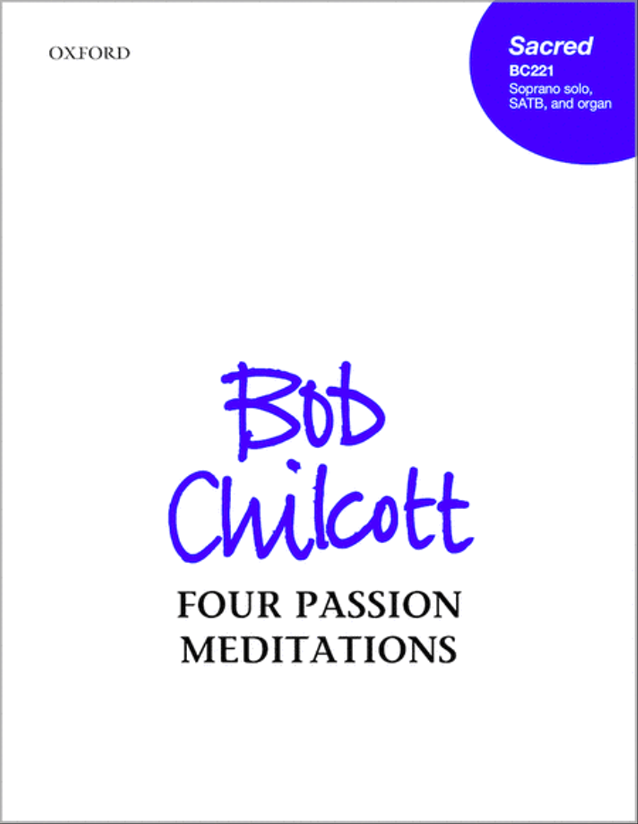 Four Passion Meditations 4-Part scores gallery preview page 1