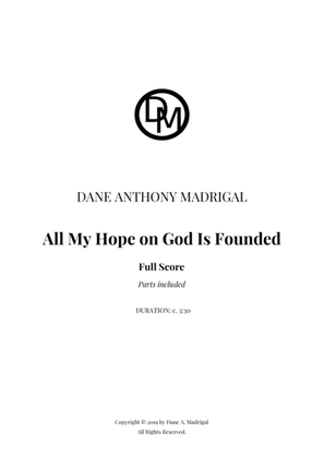 All My Hope on God Is Founded (Full Score & Parts)