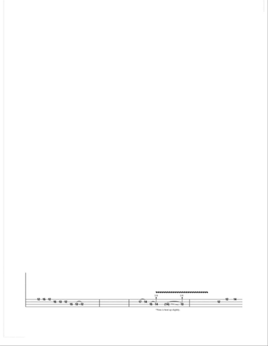 What If I Forget The Champagne Guitar Tablature scores gallery preview page 3