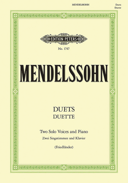 19 Duets for 2 Solo Voices and Piano