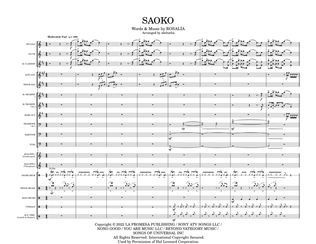 Saoko - Score Only