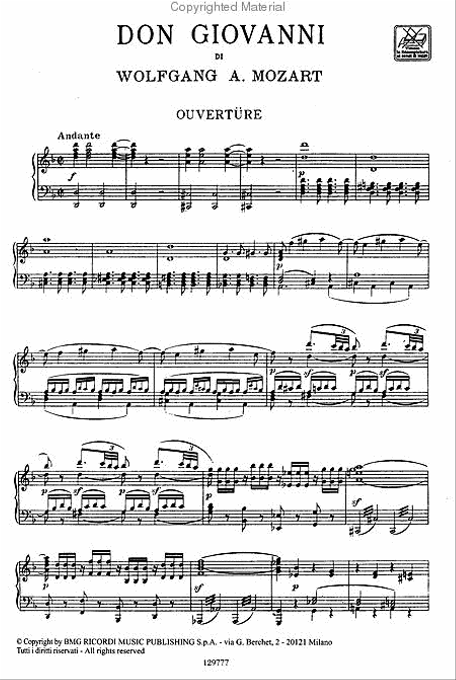 Don Giovanni Voice scores gallery preview page 2