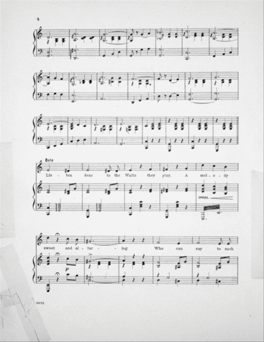 Listen Dear. Duet Voice scores gallery preview page 3