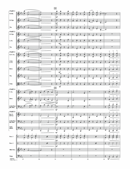 Polka Party - Conductor Score (Full Score)