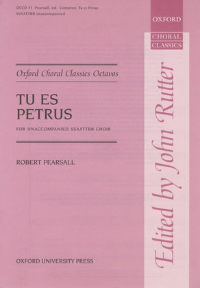 Book cover for Tu es Petrus