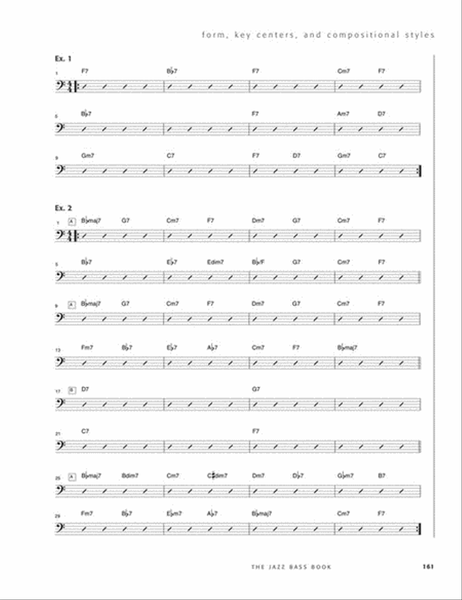 The Jazz Bass Book Book and CD scores gallery preview page 11
