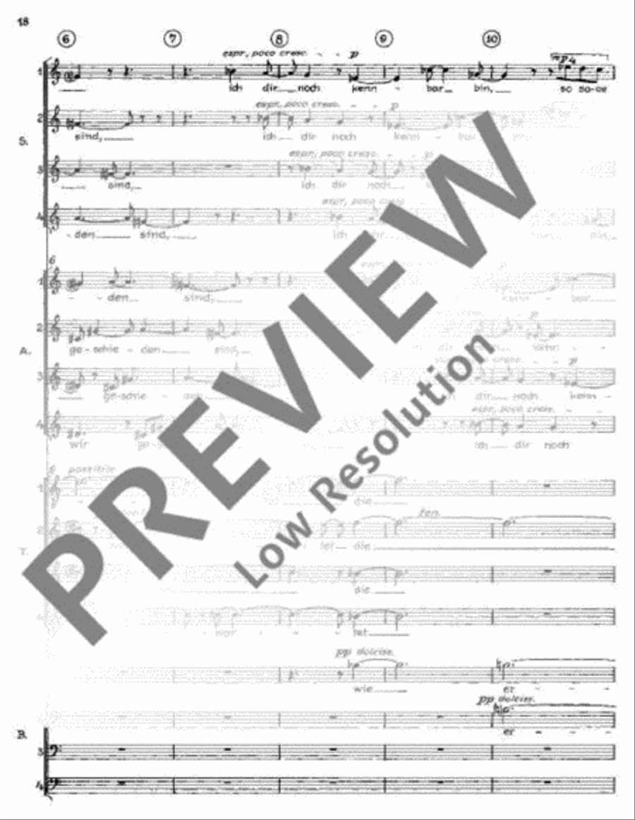 Drei Phantasien 4-Part scores gallery preview page 19