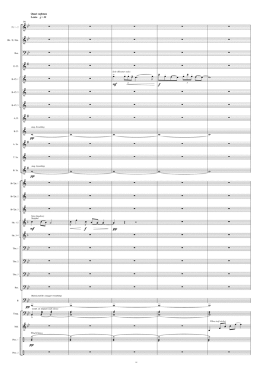 Simi Jadech Simi Jadech Concert Band scores gallery preview page 15