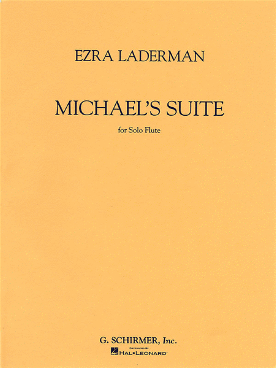 Michael's Suite Flute Solo scores gallery preview page 1
