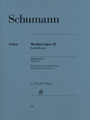 Book cover for Myrthen, Op. 25