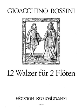 12 Waltzes for 2 flutes