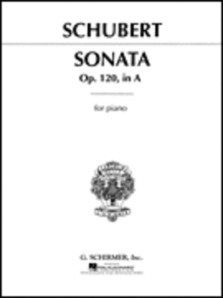 Book cover for Sonata, Op. 120 in A Major