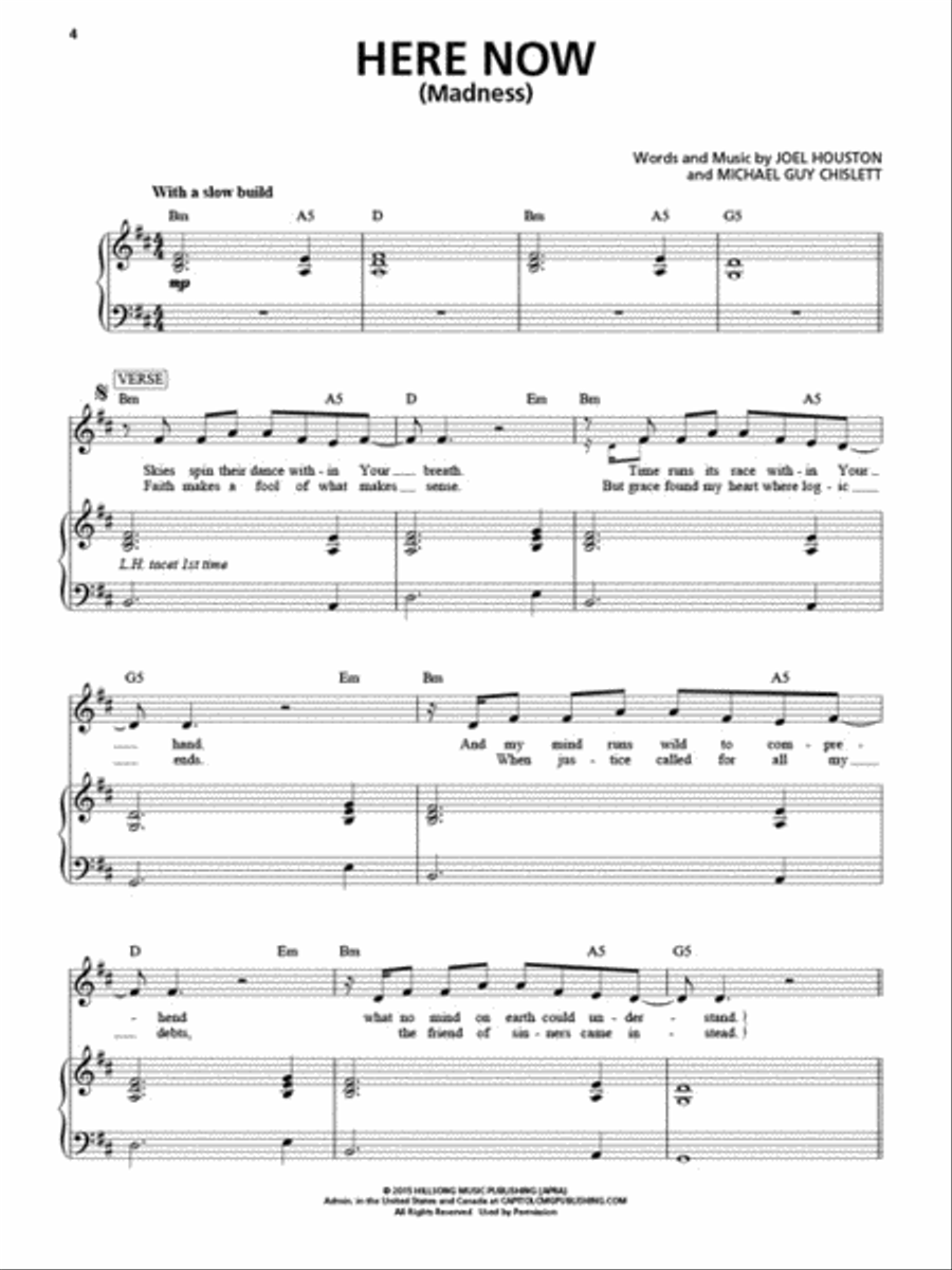 Hillsong United - Empires Piano, Vocal, Guitar scores gallery preview page 3