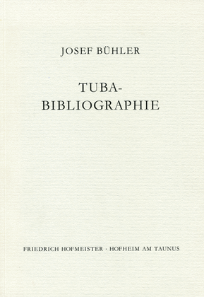 Book cover for Tuba-Bibliographie, br.