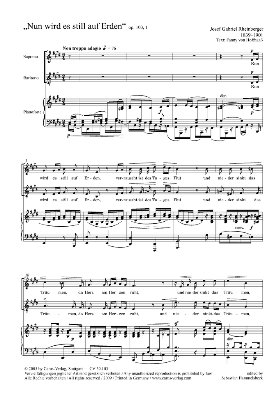Three Duetts op. 103