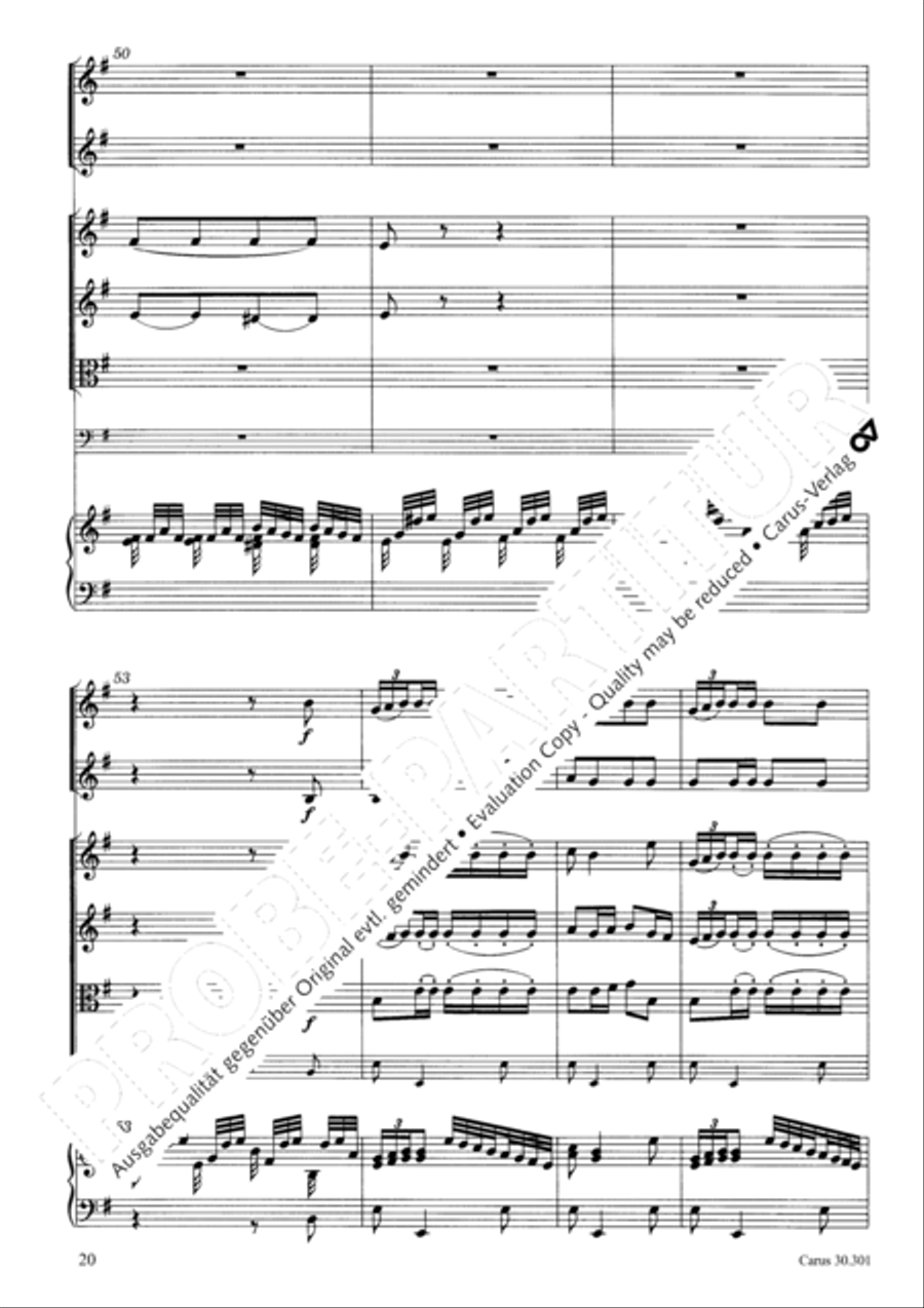 The love God bears us (Die Liebe Gottes ist ausgegossen) 4-Part scores gallery preview page 20