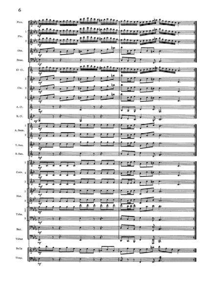 Allegro from Brandenburg Concerto No. 3 - Full Score