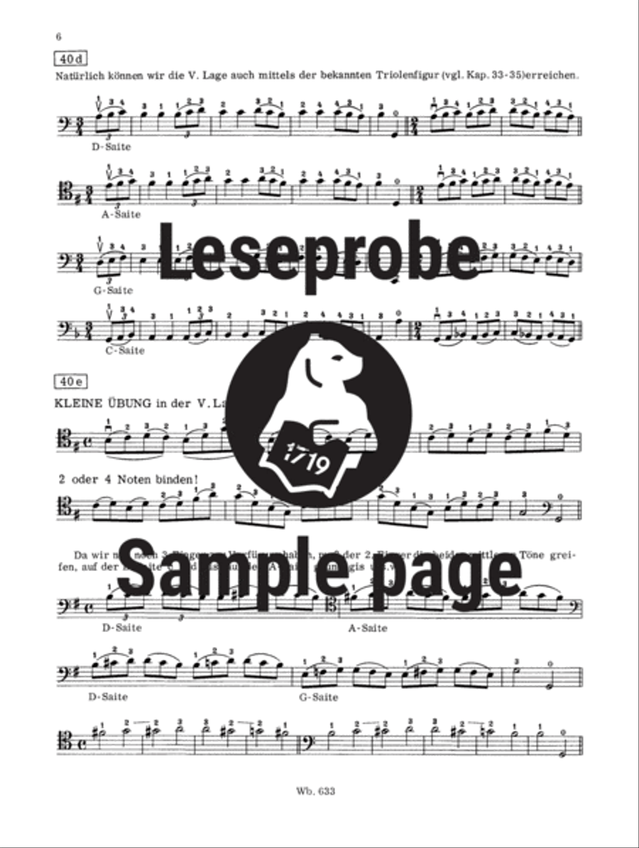 Praktischer Lehrgang für das Violoncellospiel Cello Solo scores gallery preview page 5